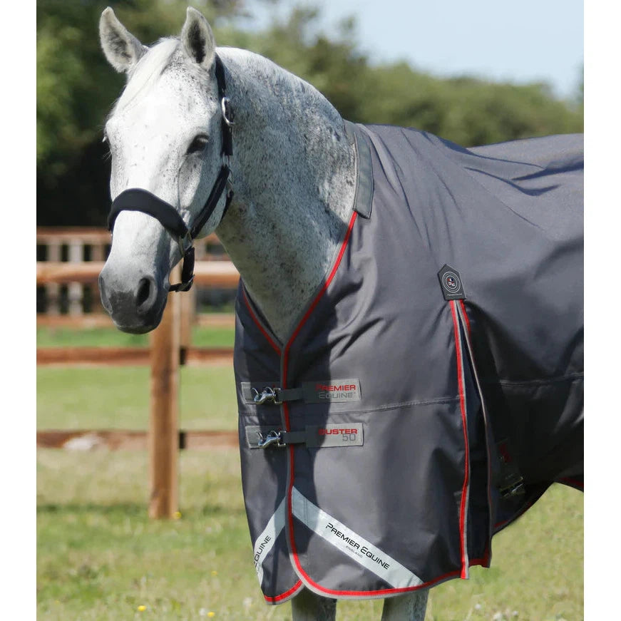 Buster 50g Turnout Rug with Snug-Fit Neck Cover