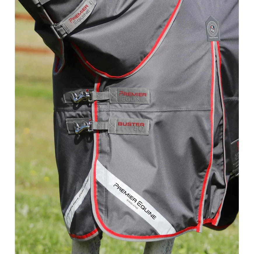 Buster 50g Turnout Rug with Snug-Fit Neck Cover