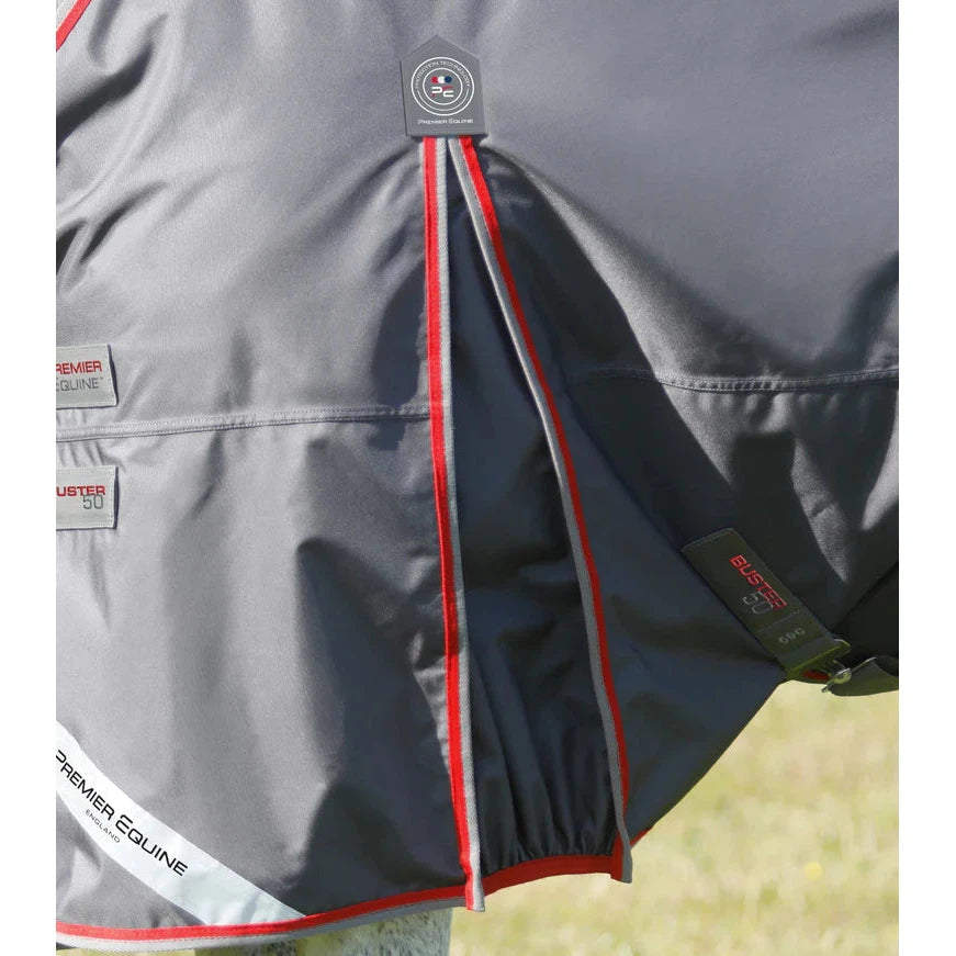 Buster 50g Turnout Rug with Snug-Fit Neck Cover