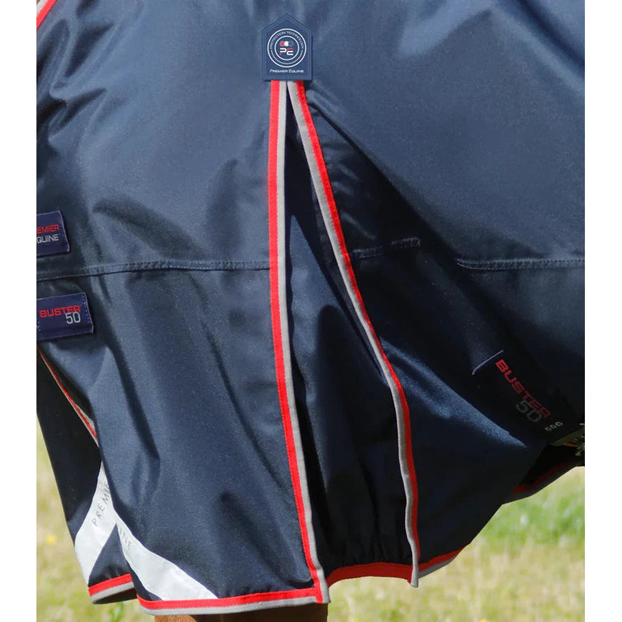 Buster 50g Turnout Rug with Snug-Fit Neck Cover