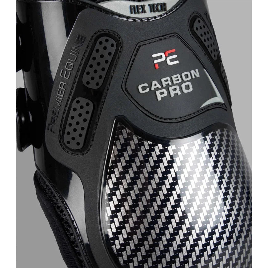 Carbon Pro Fetlock Boots - Black/Medium