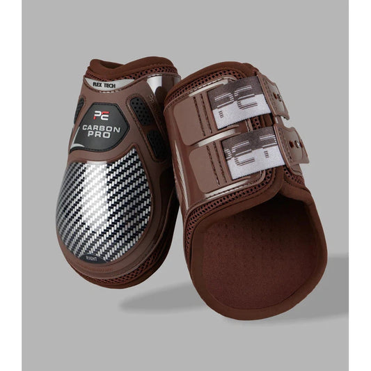 Carbon Pro Fetlock Boots - Brown/Medium