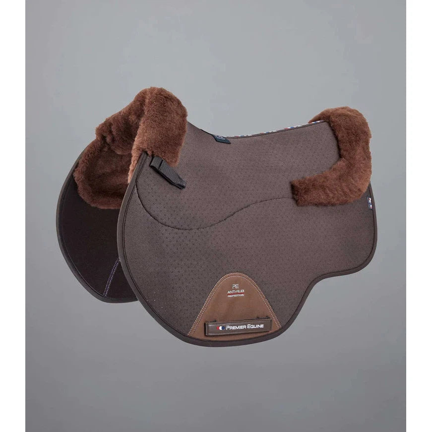 Close Contact Airtechnology Shockproof Wool Saddle Pad - GP/Jump Square