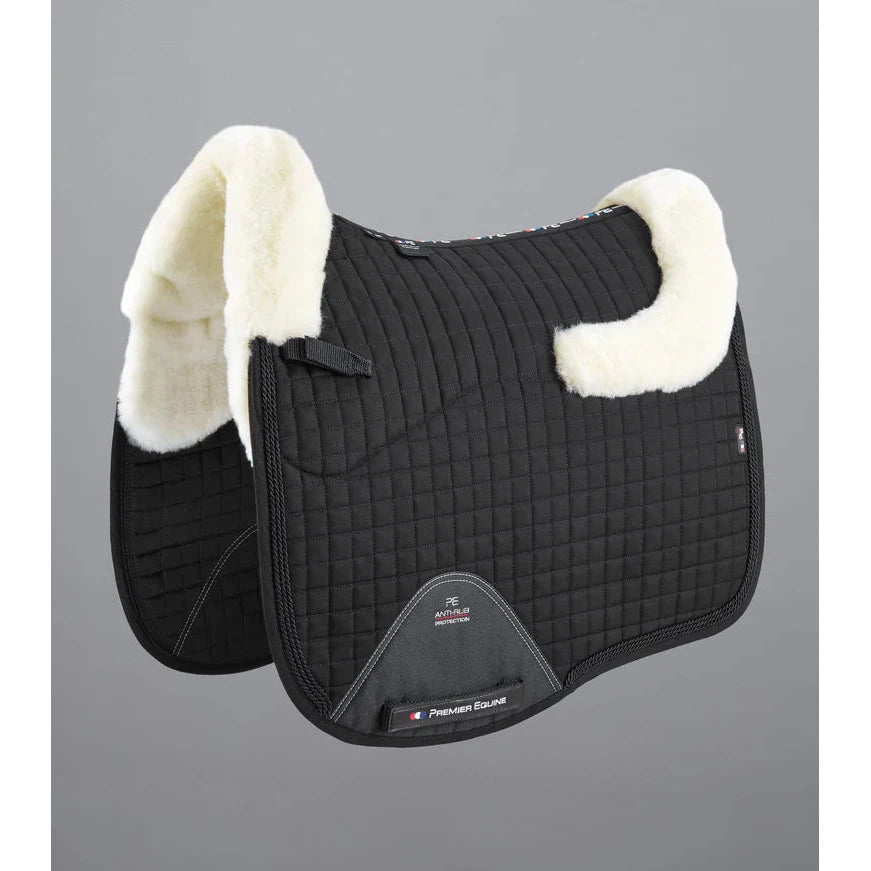 Close Contact Merino Wool European Saddle Pad - Dressage Square
