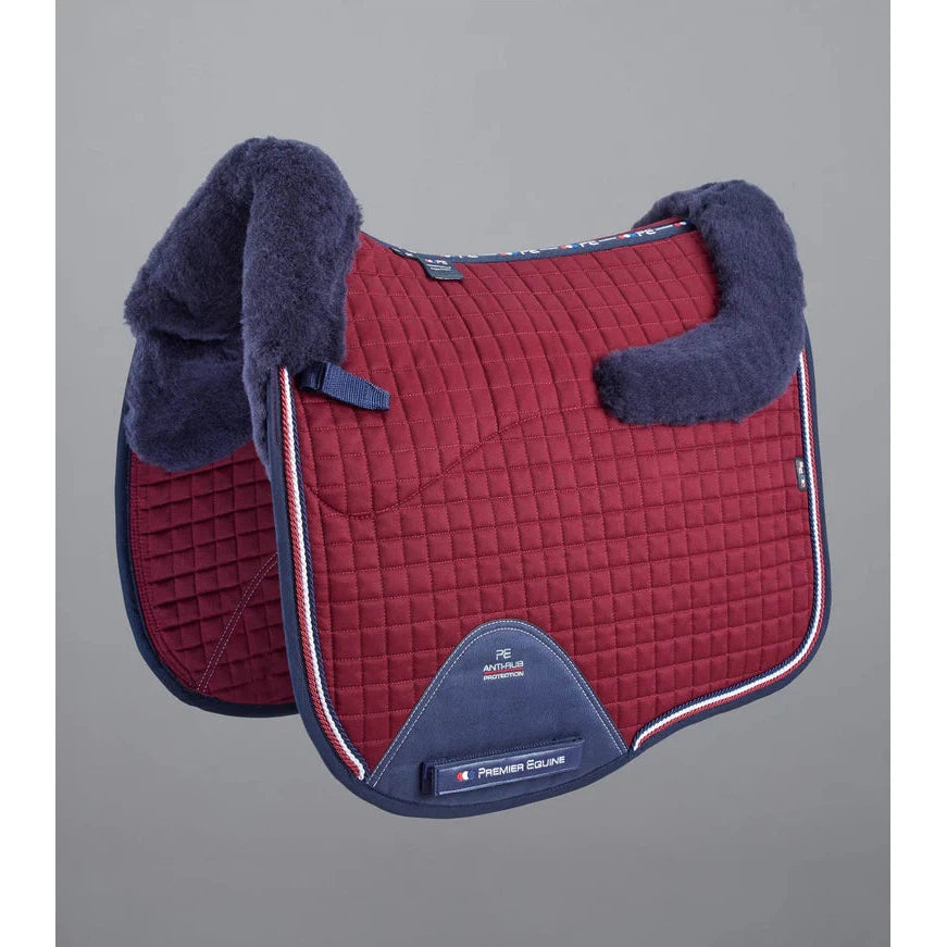 Close Contact Merino Wool European Saddle Pad - Dressage Square