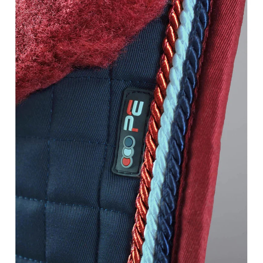 Close Contact Merino Wool European Saddle Pad - Dressage Square