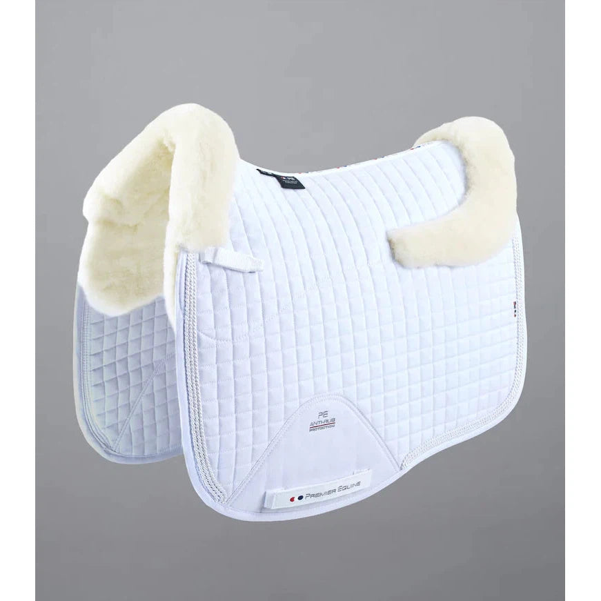 Close Contact Merino Wool European Saddle Pad - Dressage Square