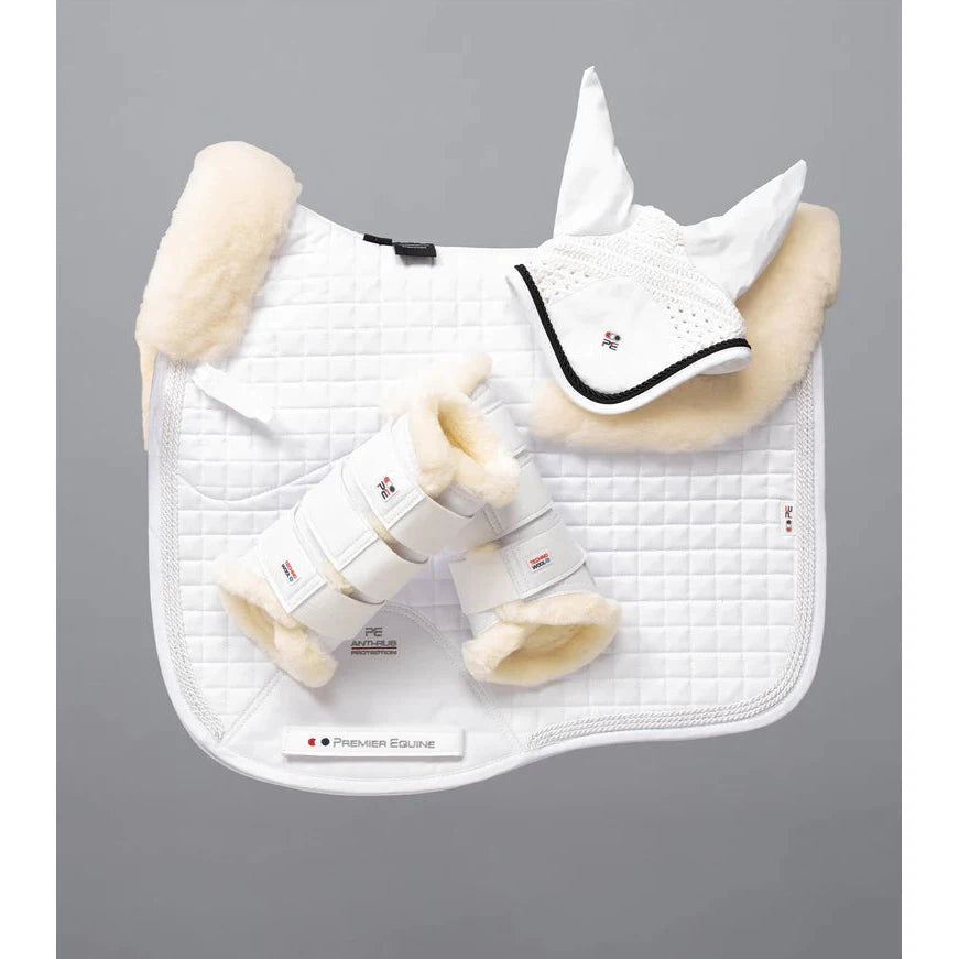 Close Contact Merino Wool European Saddle Pad - Dressage Square