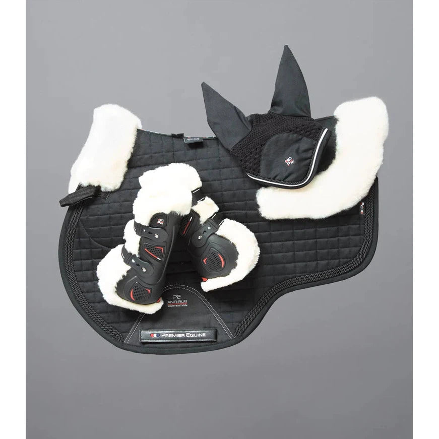 Close Contact Merino Wool European Saddle Pad - GP/Jump Square