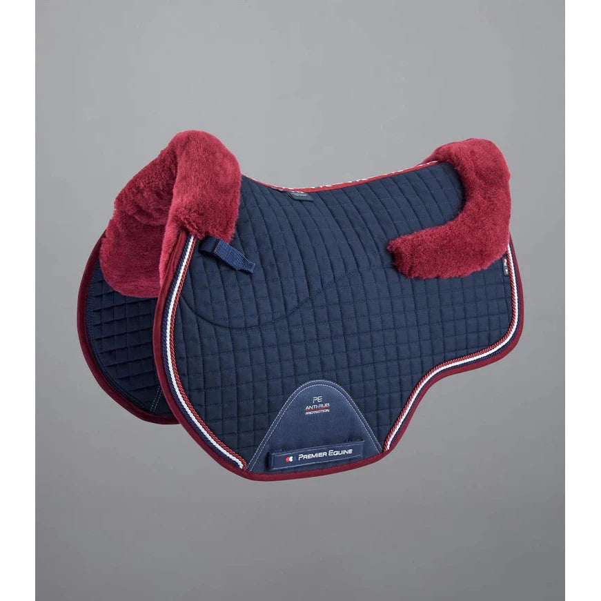 Close Contact Merino Wool European Saddle Pad - GP/Jump Square