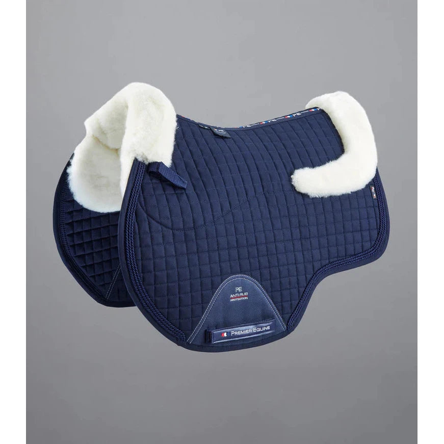 Close Contact Merino Wool European Saddle Pad - GP/Jump Square