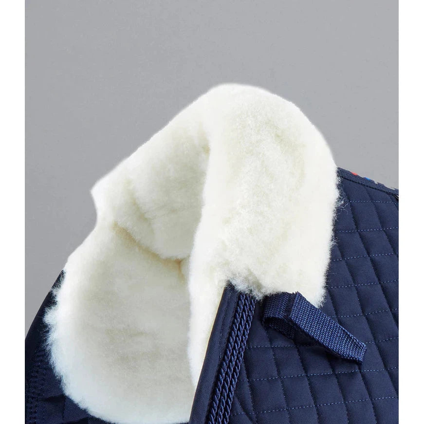 Close Contact Merino Wool European Saddle Pad - GP/Jump Square