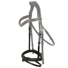 Load image into Gallery viewer, Fancy Stitch Padded Hanoverian Noseband
