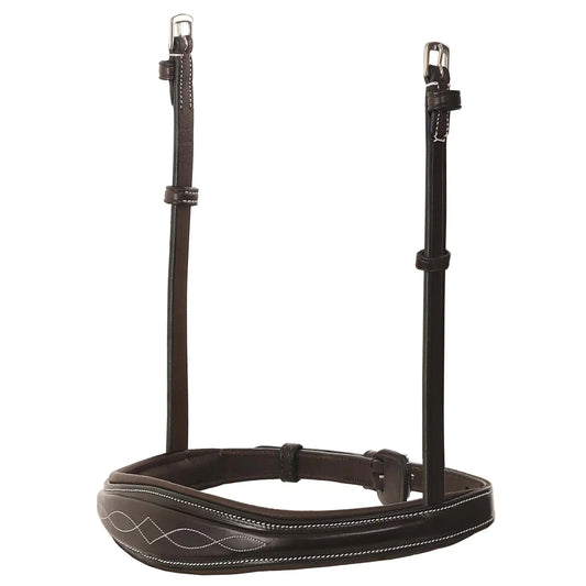 Fancy Stitch Padded Wave Cavesson Noseband