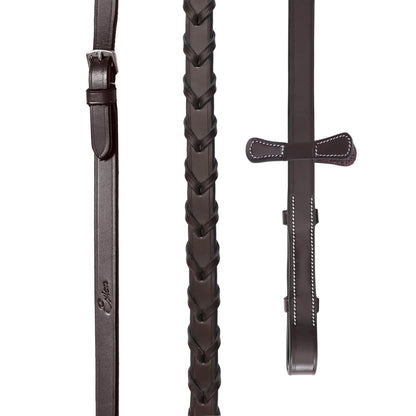 Aster Flat Traditional Hunter Bridle