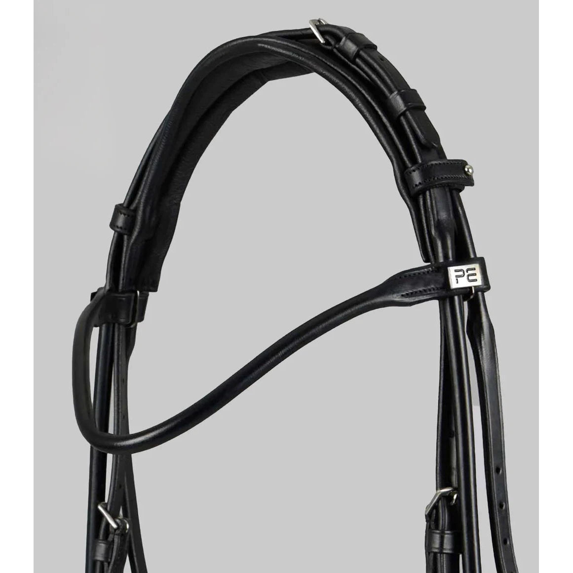 Finetti Rolled Leather Snaffle Bridle (No reins)