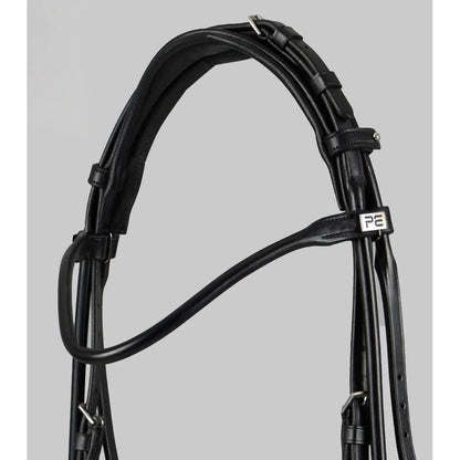 Finetti Rolled Leather Snaffle Bridle (No reins)