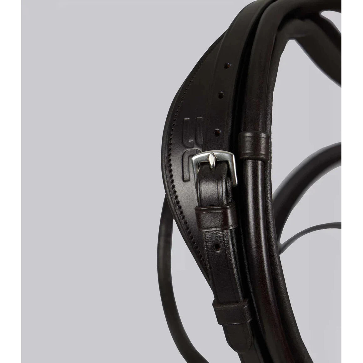 Finetti Rolled Leather Snaffle Bridle (No reins)