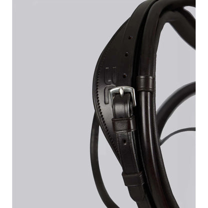 Finetti Rolled Leather Snaffle Bridle (No reins)