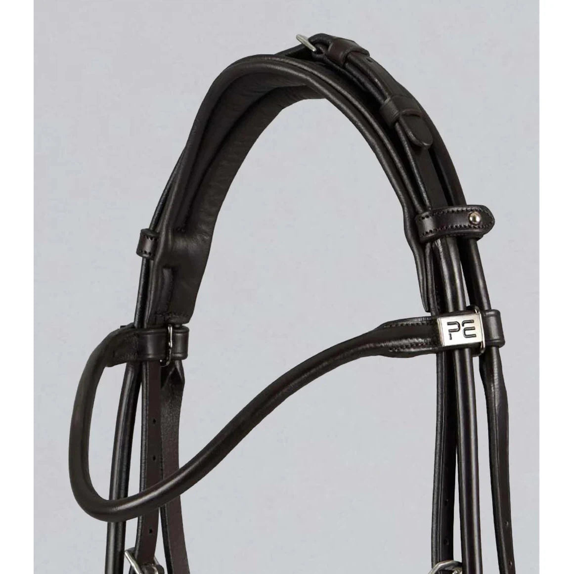 Finetti Rolled Leather Snaffle Bridle (No reins)