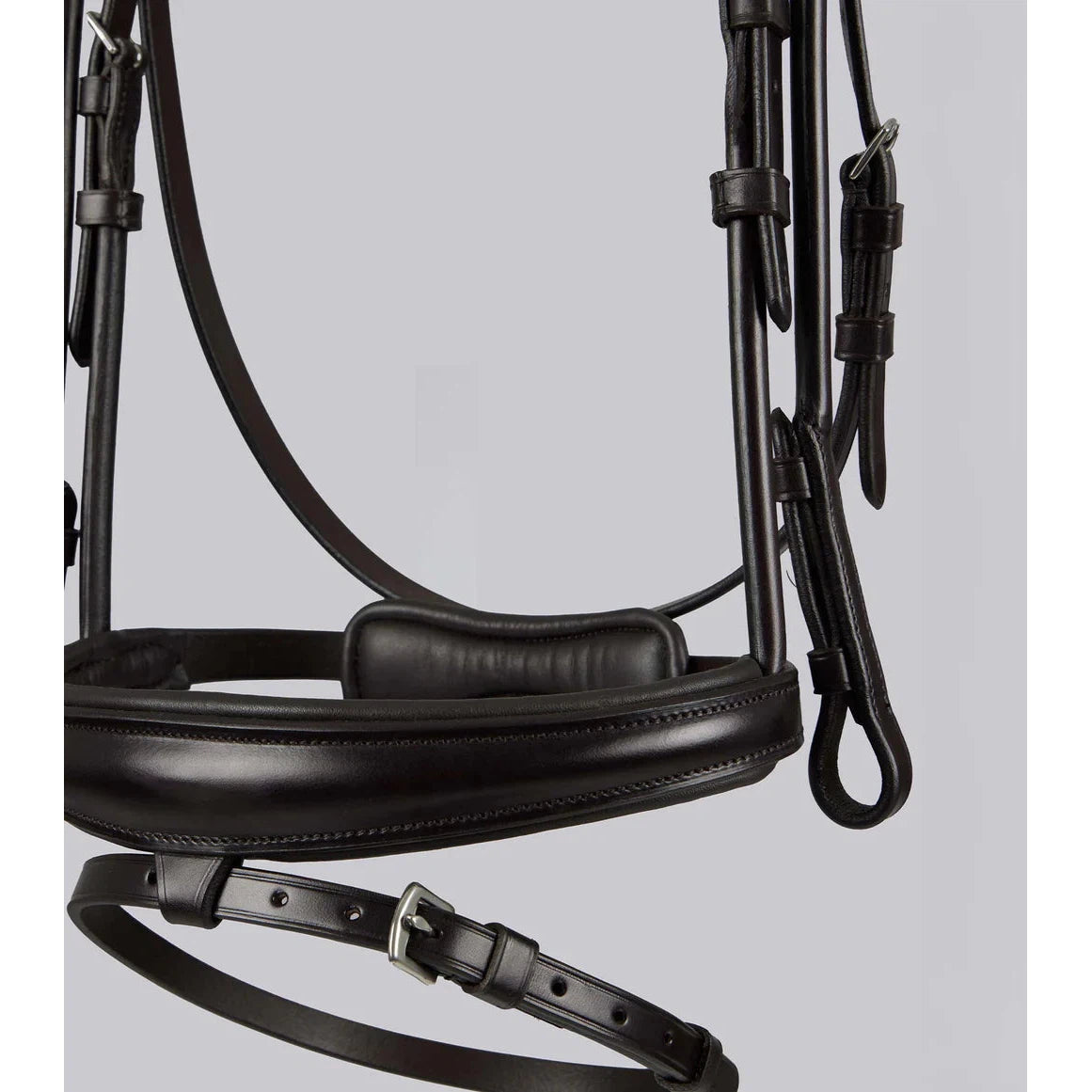Finetti Rolled Leather Snaffle Bridle (No reins)