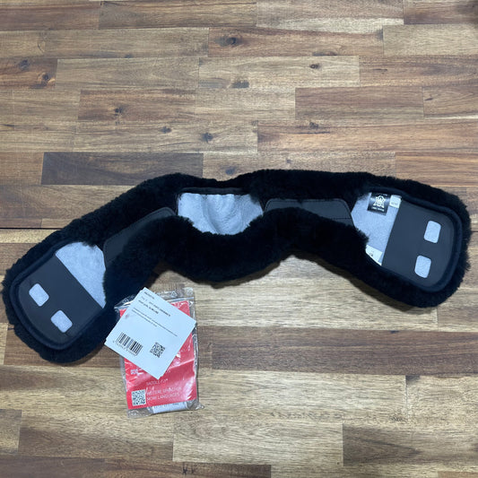 65cm/Black/Crescent - Short Girth SLIM LINE (Leather) Cover