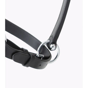 Hennaroso Rolled Anatomic Leather Head Collar