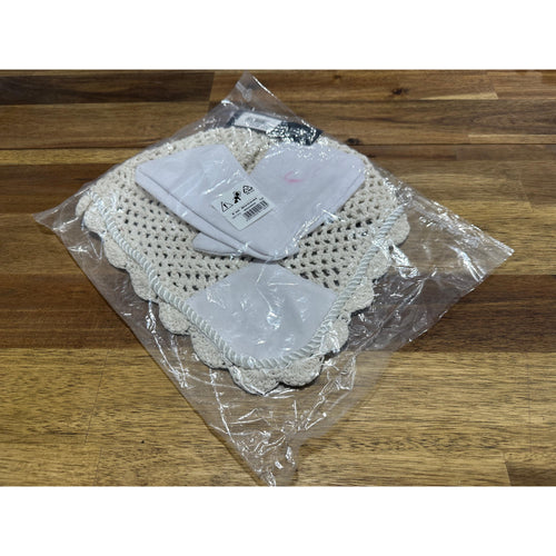 Ear bonnet - White/Cob Size - Factory Seconds