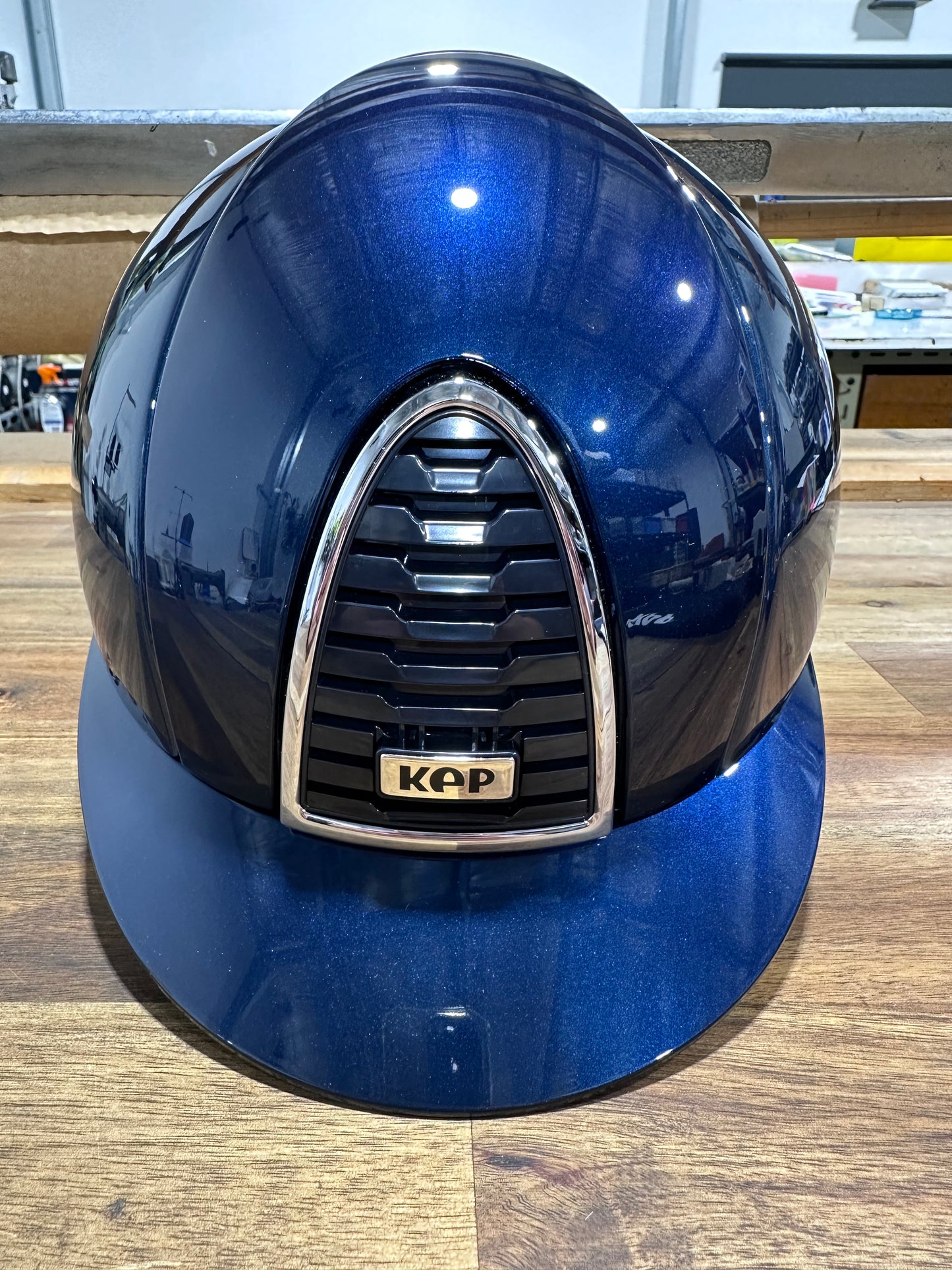 Cromo 2.0 Helmet - Shine Blue - Medium Shell