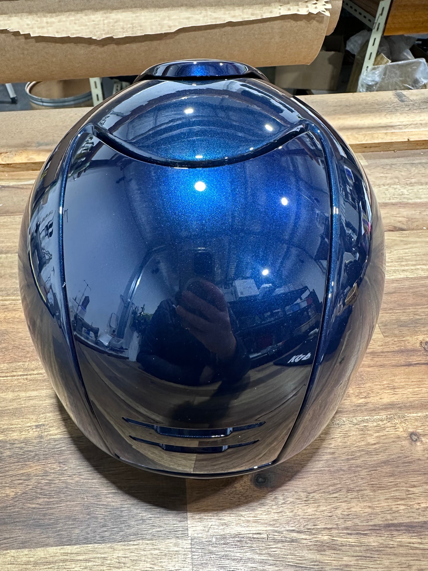 Cromo 2.0 Helmet - Shine Blue - Medium Shell