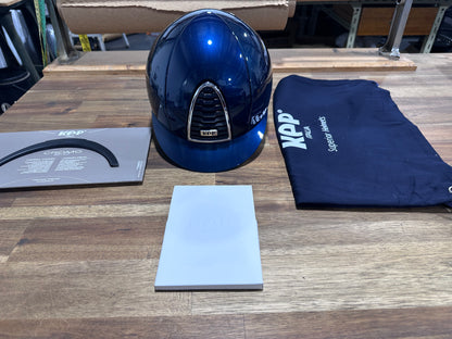 Cromo 2.0 Helmet - Shine Blue - Medium Shell