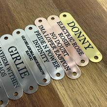 Load image into Gallery viewer, Horse Halter Nameplate