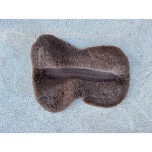 Load image into Gallery viewer, Used - Brown Sheepskin Half Pad - Full Size