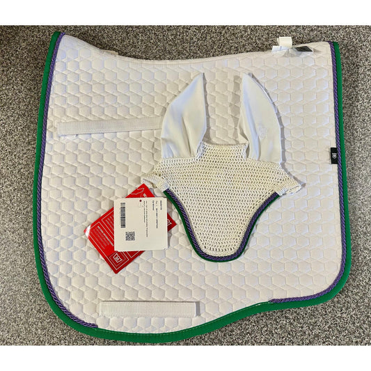 Eurofit Dressage Set - Large Size - Gras-green/Violet