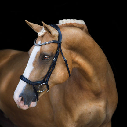 Mila Italian Leather Bridle (No reins)