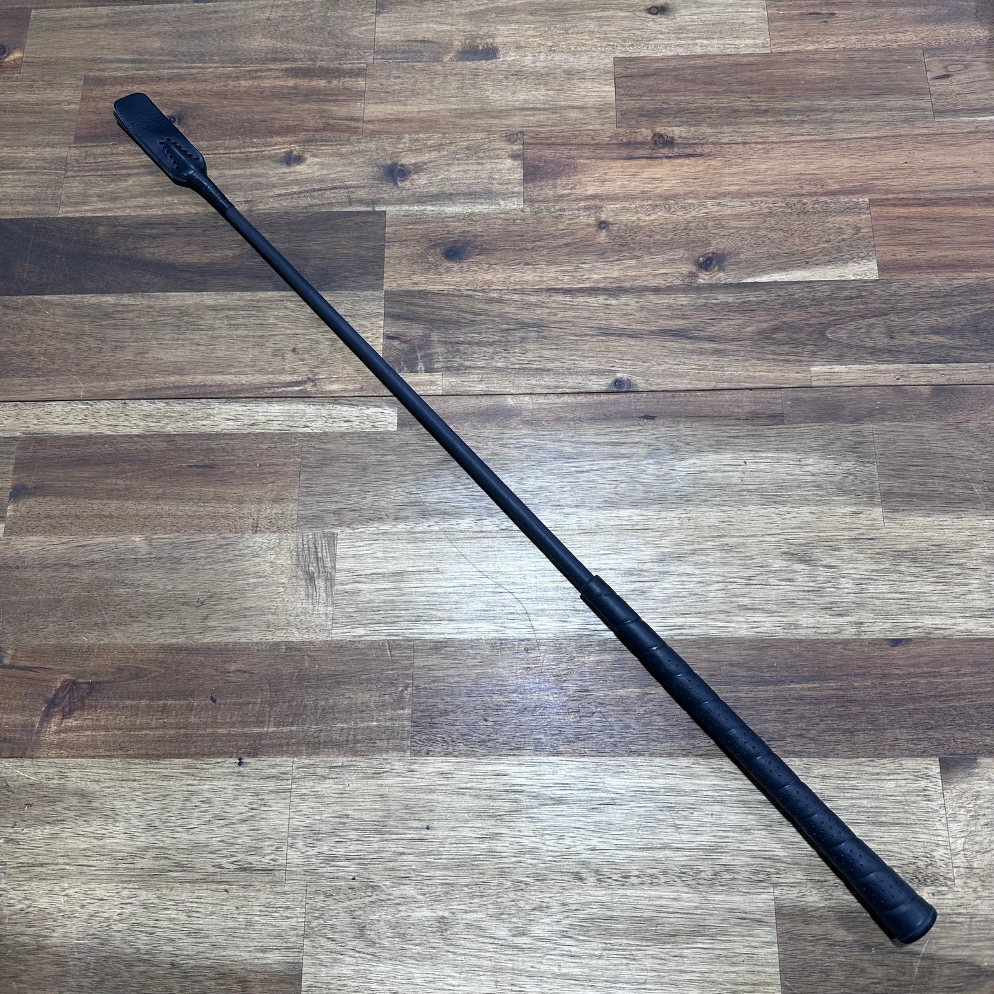 Riding Whip with Plastic Covered Stem and Golf Grip Handle
