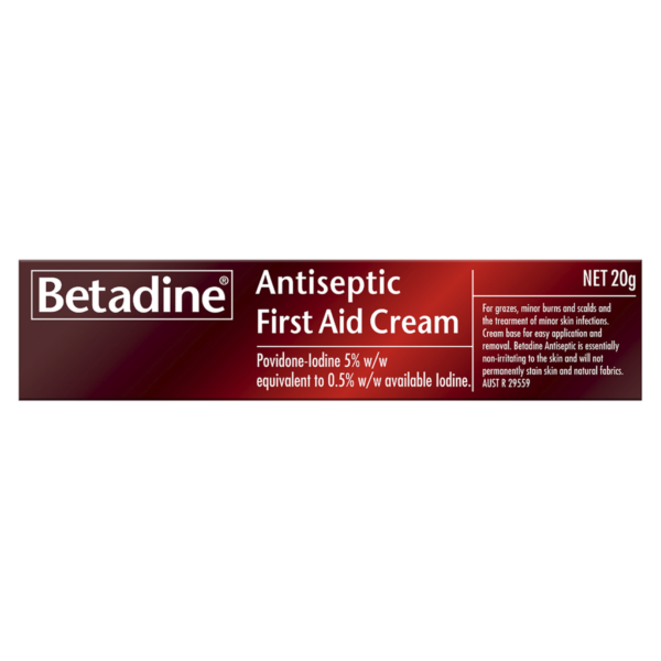 Betadine Antiseptic First Aid Cream 20g