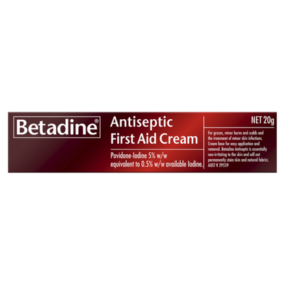 Betadine Antiseptic First Aid Cream 20g