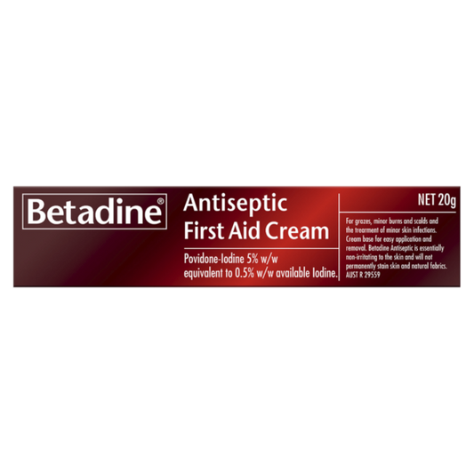 Betadine Antiseptic First Aid Cream 20g