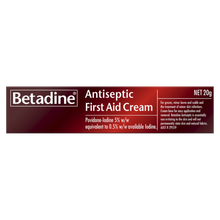 Load image into Gallery viewer, Betadine Antiseptic First Aid Cream 20g