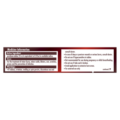 Betadine Antiseptic First Aid Cream 20g