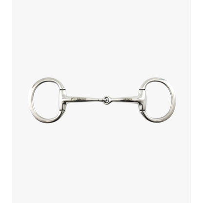 Jointed Flat Ring Eggbutt Snaffle