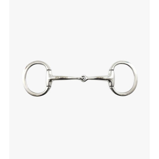Jointed Flat Ring Eggbutt Snaffle