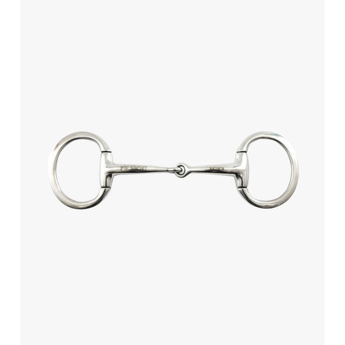 Jointed Flat Ring Eggbutt Snaffle