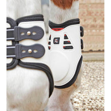 Load image into Gallery viewer, Kevlar Airtechnology Fetlock Boots - White/Large - IN STOCK