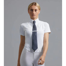 Load image into Gallery viewer, Luciana Ladies Short Sleeve Tie Shirt