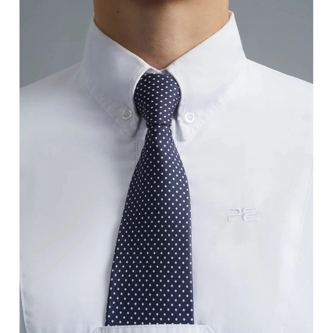 Luciana Ladies Short Sleeve Tie Shirt