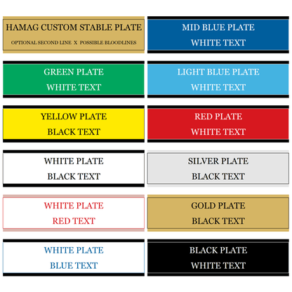 Slide-In Stable or Office Plate