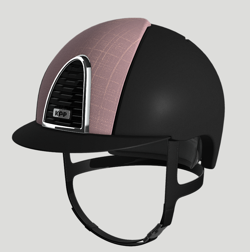 Cromo 2.0 Helmet Matt Black Pink Glassia
