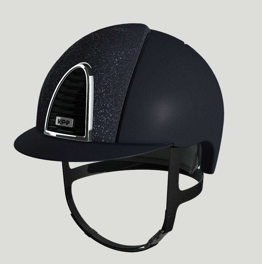 Cromo 2.0 Helmet Matt Blue Glitter